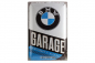 Preview: Blechschild "BMW Garage" - 60 x 40cm